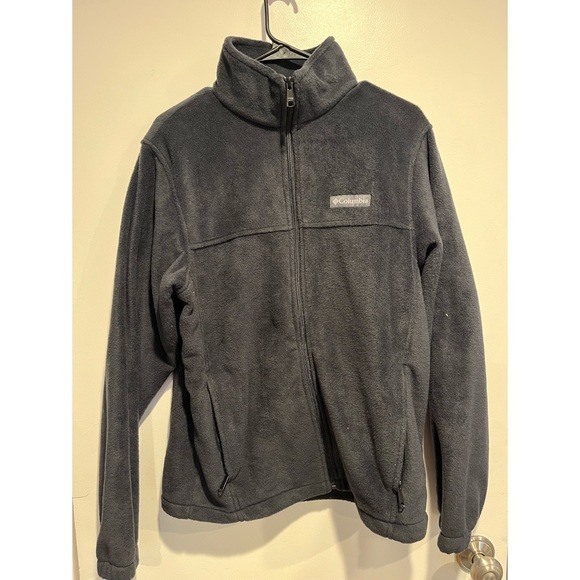 Columbia Fleece Jacket - Black - Men’s small - Picture 1 of 4